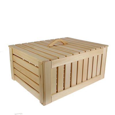 Ящик для белья "Куб" деревянный 70*90*40 см "Добропаровъ"