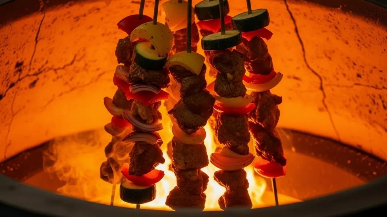 Первое приготовление пищи после обжига