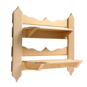 Полка SL "Резная",  липа