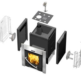 Печь для бани ERMAK 3D