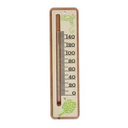 Термометр деревянный "Веник", 19х5х1см, Добропаровъ
