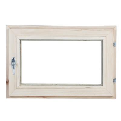 Окно, 40×60см, однокамерный стеклопакет, из липы