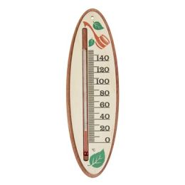 Термометр деревянный "Ковшик", 19х6,2х1см, Добропаровъ