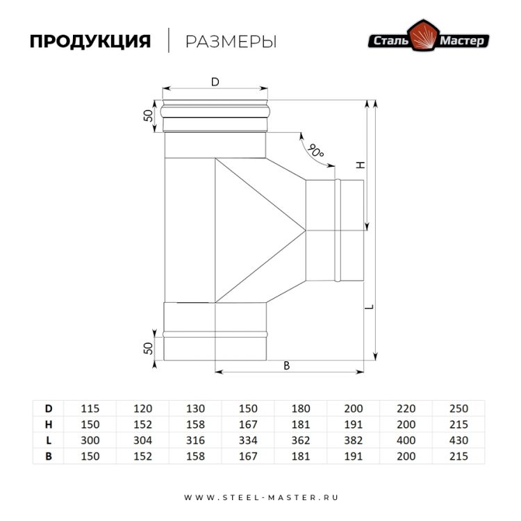 Тройник 90° Ст3