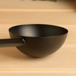 Ковш SL из стали, 0,2 л., черный