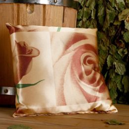 Подушка сувенирная, 22×22 см, мята, лаванда, шалфей, зверобой, роза чайная, микс