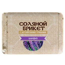 Соляной брикет с алтайскими травами "Шалфей" 1,35 кг