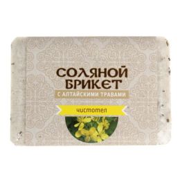 Соляной брикет с алтайскими травами "Чистотел" 1,35 кг