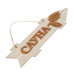 Стрелка с надписью "Сауна", правая, 38х11см