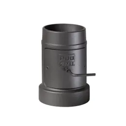 Стартовый дымоход 115-136 с ревизией и шибером PROMETALL