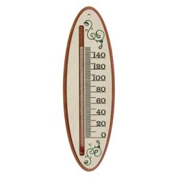 Термометр деревянный "Узоры", 19х6,2х1см, Добропаровъ