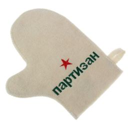 Варежка банная "Партизан"