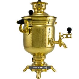 Самовар жаровой на дровах 2,5 л «Банка»