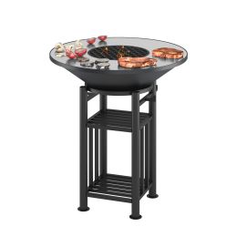 Fantastic Grill Везувий Ø 700 (чаша+подставка+плита+решетка+крышка)