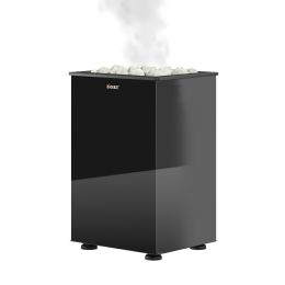 Электрокаменка EVEREST Черный Кристалл с парогенератором 6кВт (Black Crystal Steam S60)