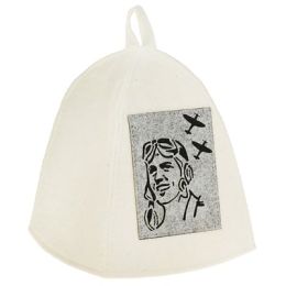 Набор банный "Мы - Пилоты" (шапка, коврик, рукавица), мужской