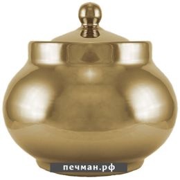 Самовар жаровой на дровах 7 л «Рюмка с гранями» в наборе «Подарочный»