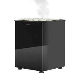 Электрокаменка EVEREST Черный Кристалл с парогенератором 12кВт (Black Crystal Steam S120)
