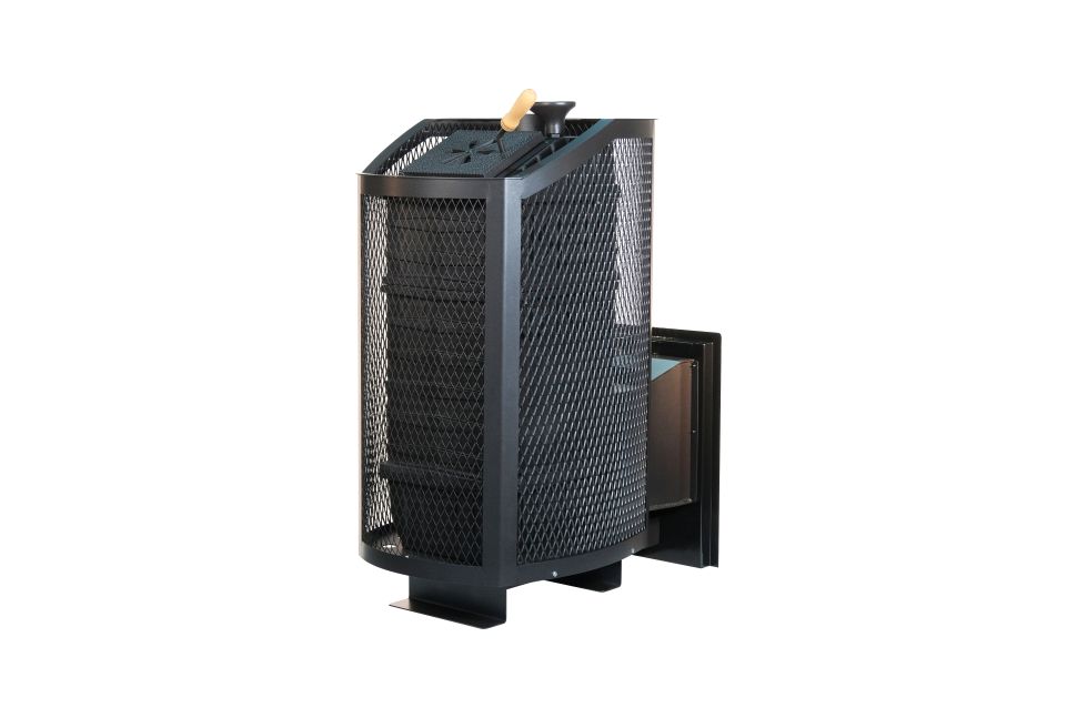 Печь банная чугунная "Амур-ПРО" с закрытой каменкой