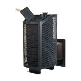 Печь банная чугунная "Амур-ПРО" с закрытой каменкой