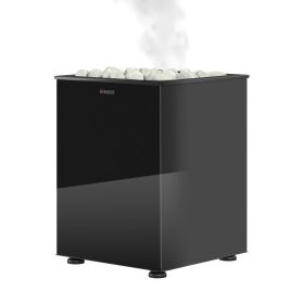 Электрокаменка EVEREST Черный Кристалл с парогенератором 15кВт (Black Crystal Steam S150)