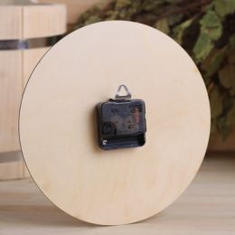 Часы банные "Царская банька!" березовый лист, Ø25 см
