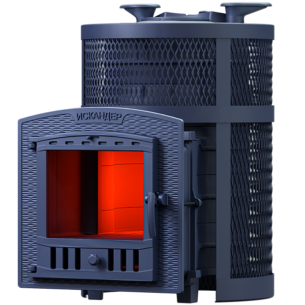 Печь для бани Искандер ЗК 18 (П2) Pro Ураган