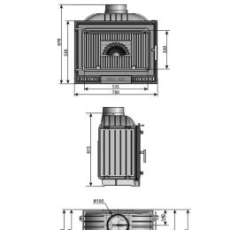 Каминная топка EVEREST Z14