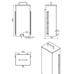 Печь для бани ASTON 16 INOX "АКВА"