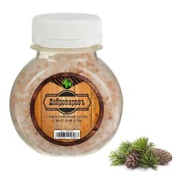 Гималайская красная соль "Добропаровъ" с маслом ели, 2-5мм, 150гр