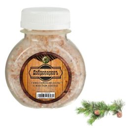 Гималайская красная соль "Добропаровъ" с маслом сосны, 2-5мм, 150гр
