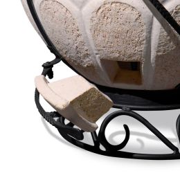 Тандыр Амфора Аладдин Mini с поворотной крышкой (в комплекте с подставкой под тандыр)