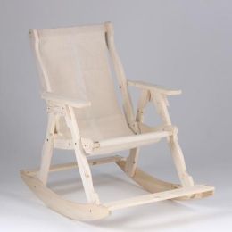 Кресло-качалка, ткань, хвоя, 110×70×105см