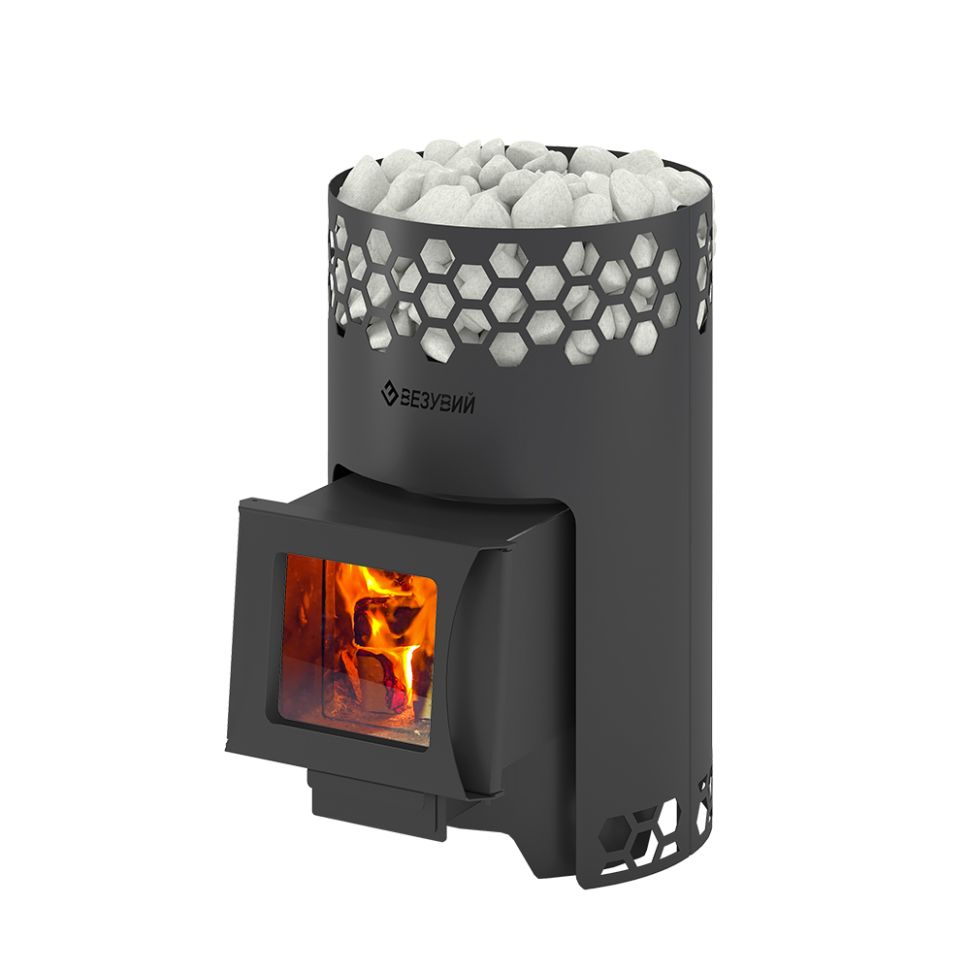 Печь для бани Везувий "Чёрная Пчёлка С"