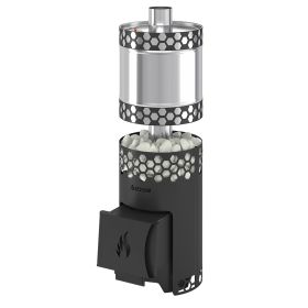 Печь для бани Везувий "Чёрная Пчёлка" с баком