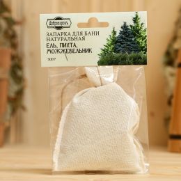Запарка для бани "Ель, Пихта, Можжевельник"