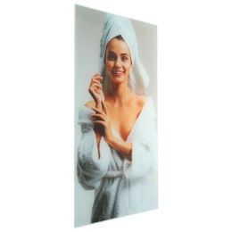 Картина для бани «Женщина в халате», 25х50 см