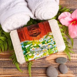 Соляной брикет "Ромашка" с алтайскими травами, 1,35 кг "Добропаровъ"