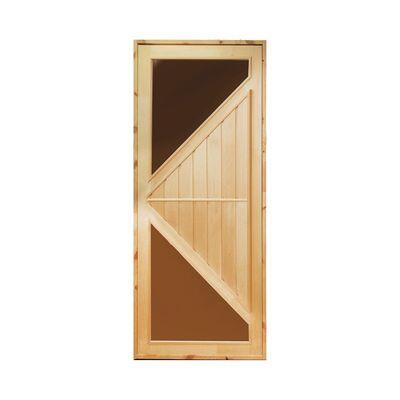 Дверь для бани и сауны "Углы", 170х80