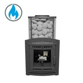 Печь для бани "Атмосфера XL" с газовой горелкой