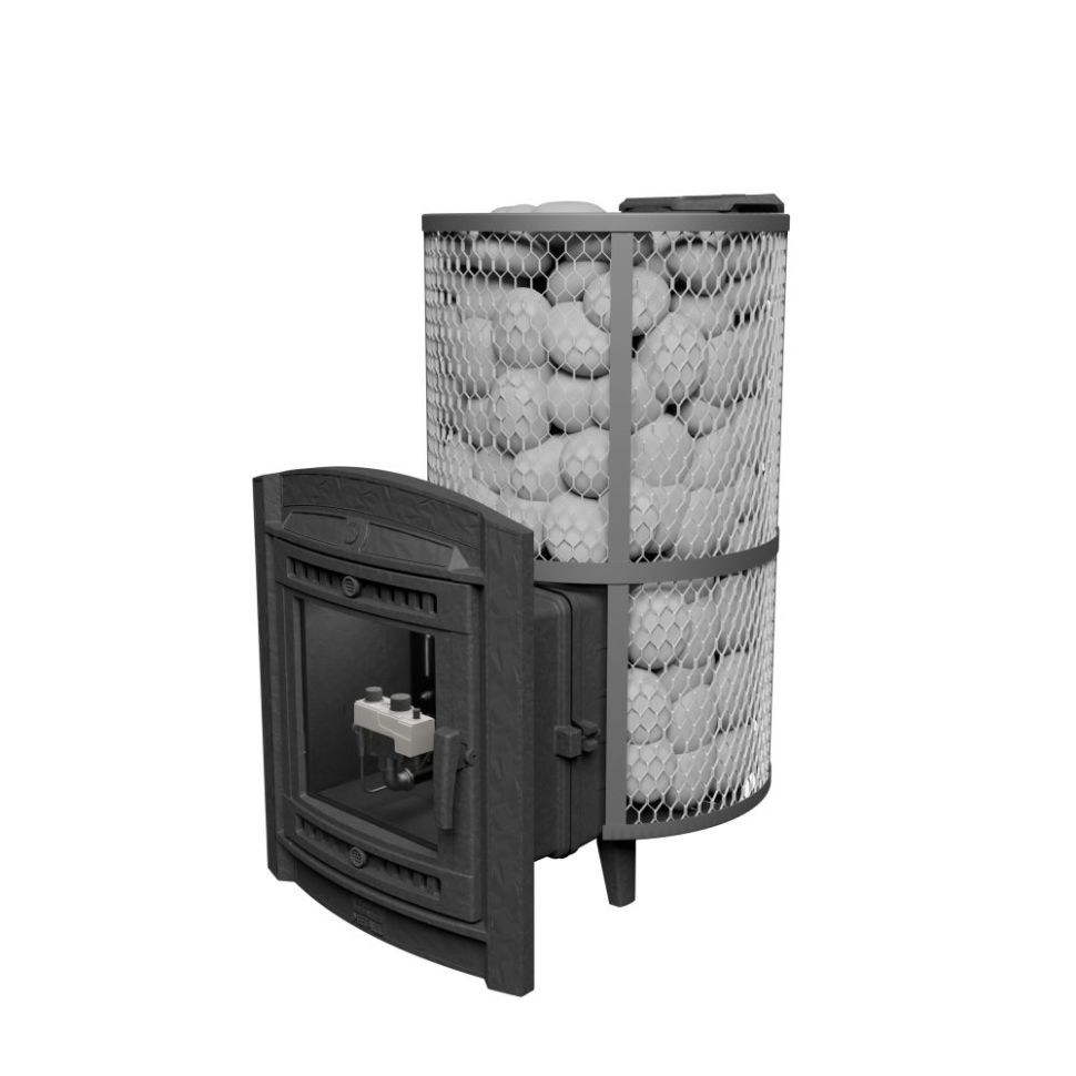 Печь для бани "Атмосфера XL" с газовой горелкой