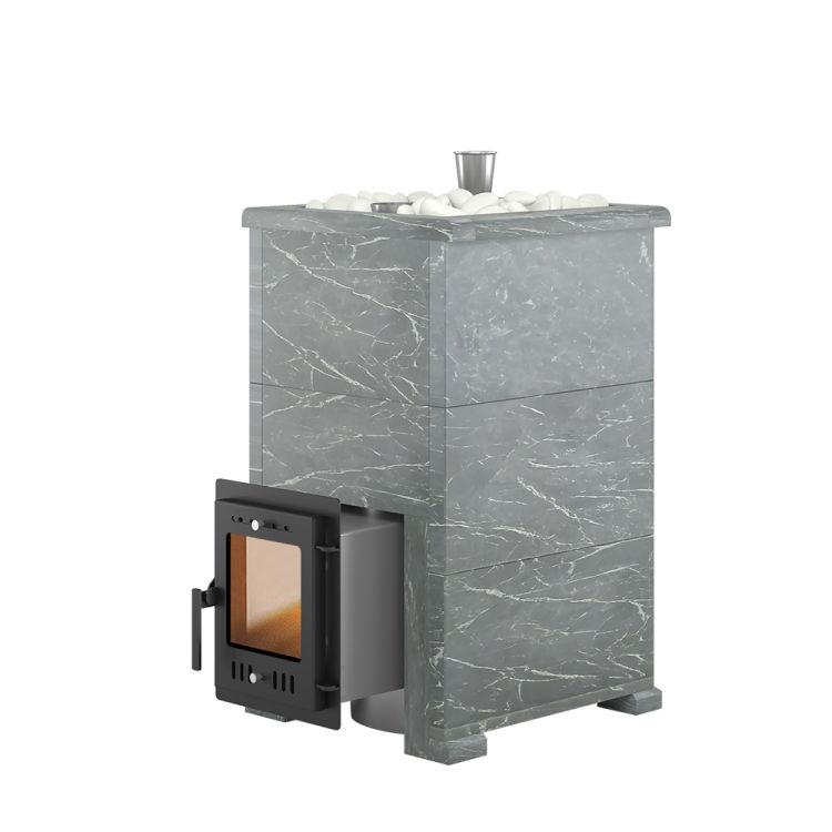 Печь для бани Эверест "Steam Master 24 INOX" Талькохлорит, S-40