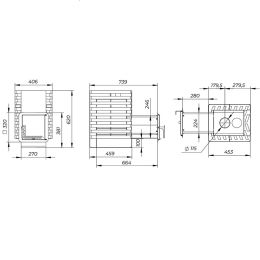Печь для бани РАДА Терма 4 16L