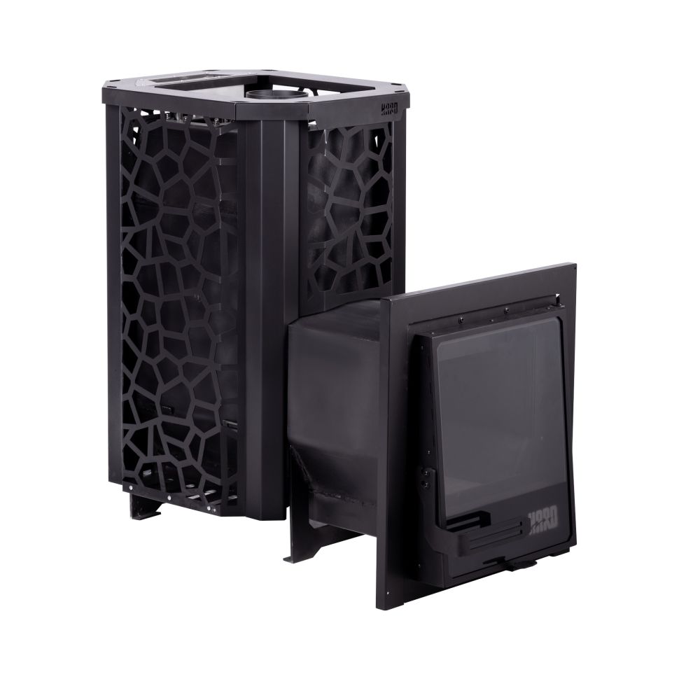 Печь банная Сталь - Мастер HARD Саванна 20L Панорама