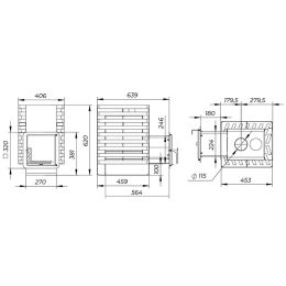 Печь для бани РАДА Терма 6 16M