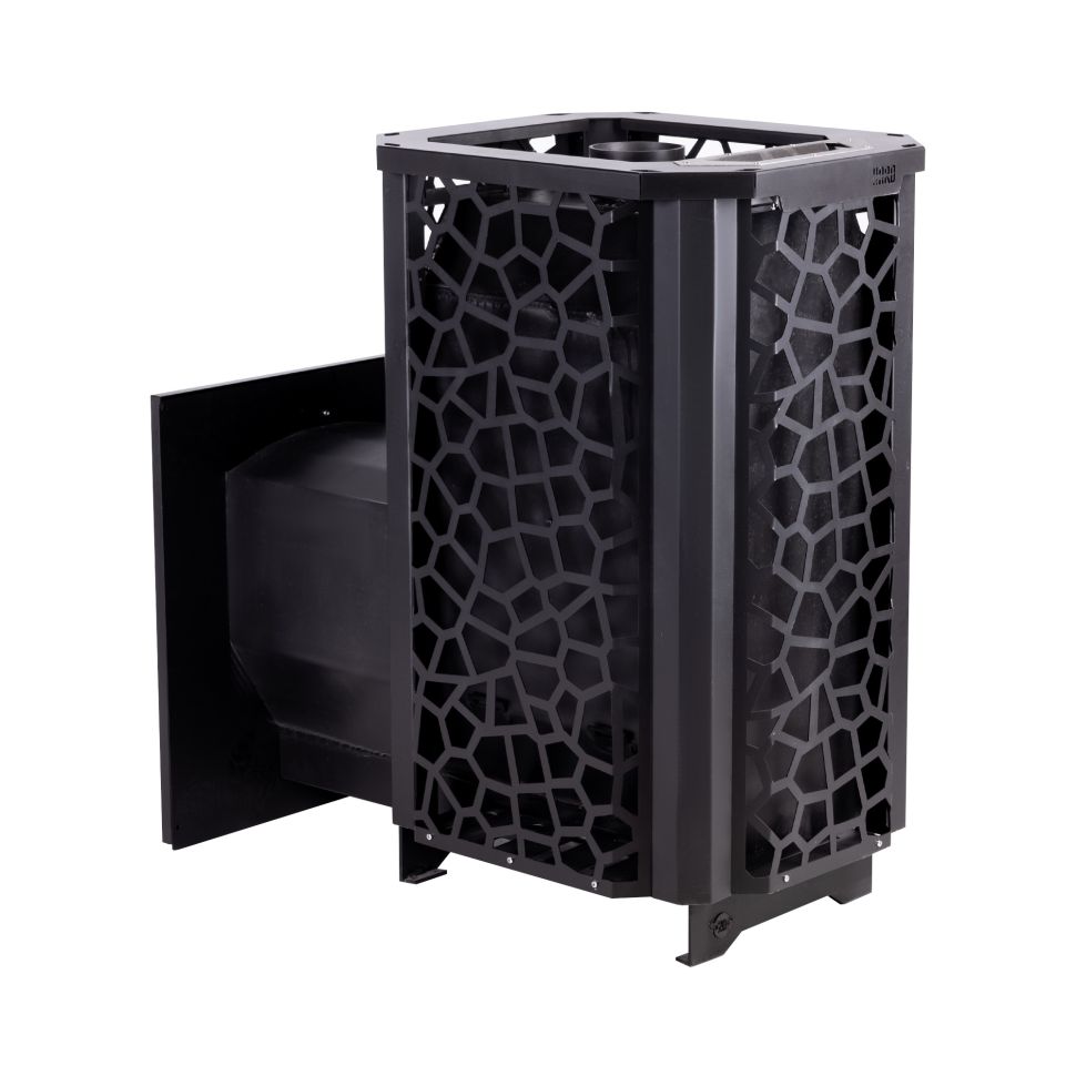 Печь банная Сталь - Мастер HARD Саванна 30L Панорама