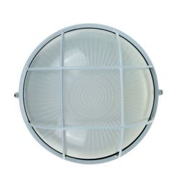 Светильник TDM НПБ1102, белый/круг с реш. 100Вт, IP54, SQ0303-0026