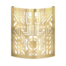 Абажур угловой Эверест INOX GALAXY GOLD