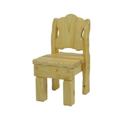 Детский стул «Машенька», 300 × 350 × 600 мм, сосна, цвет лак прозрачный
