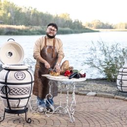 Тандыр Амфора Атаман с откидной крышкой